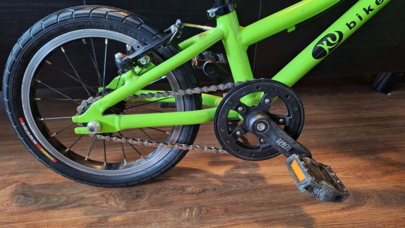 KUBIKES 14 Tour zelená se stojánkem