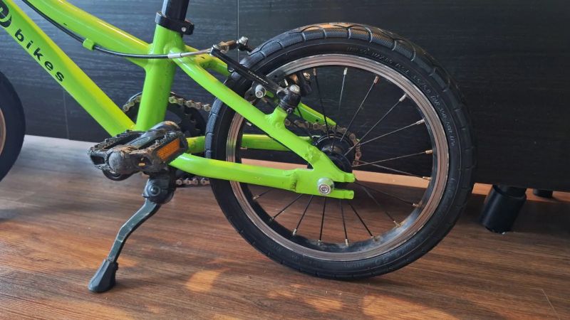 KUBIKES 14 Tour zelená se stojánkem