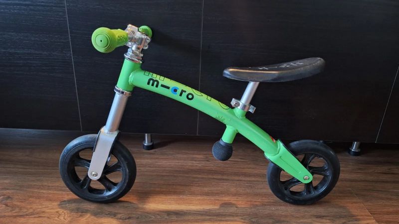 Dětské odrážedlo Micro G-Bike Light – zelená