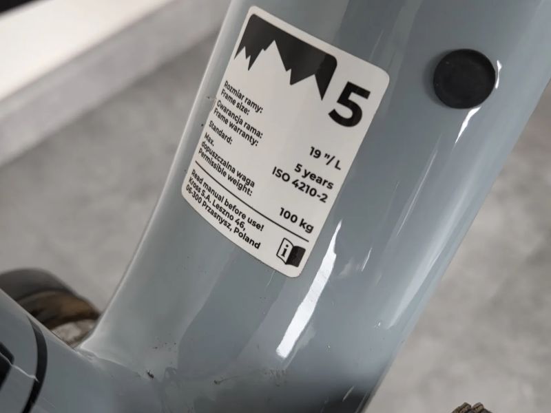 Kolo KROSS Level 7.0 2024 Carbon, velikost L - v záruce