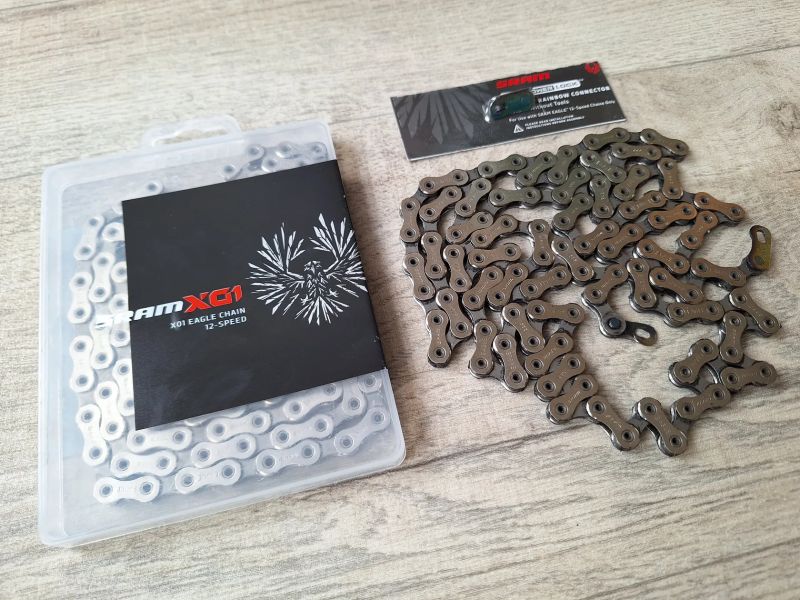Sram PC X01 Eagle 12s + lehce jetý + nová rychlospojka