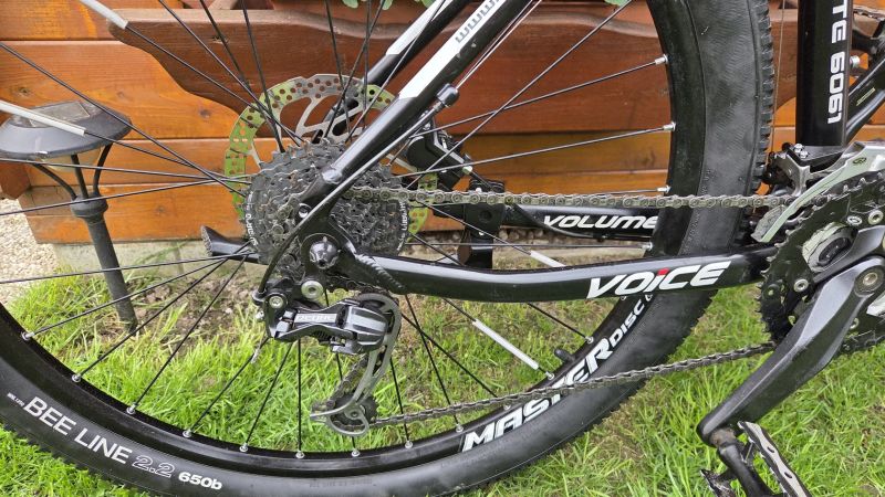 Pánské, chlapecké horské kolo Voice Volume 27,5" Shimano Deore v. L 175-186cm 