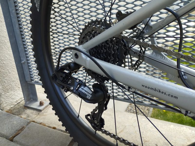 Woom OFF 5,Carbon vidlice