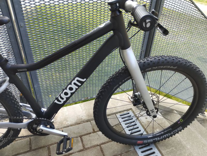 Woom OFF 5,Carbon vidlice