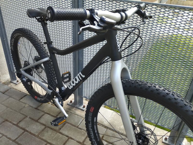 Woom OFF 5,Carbon vidlice