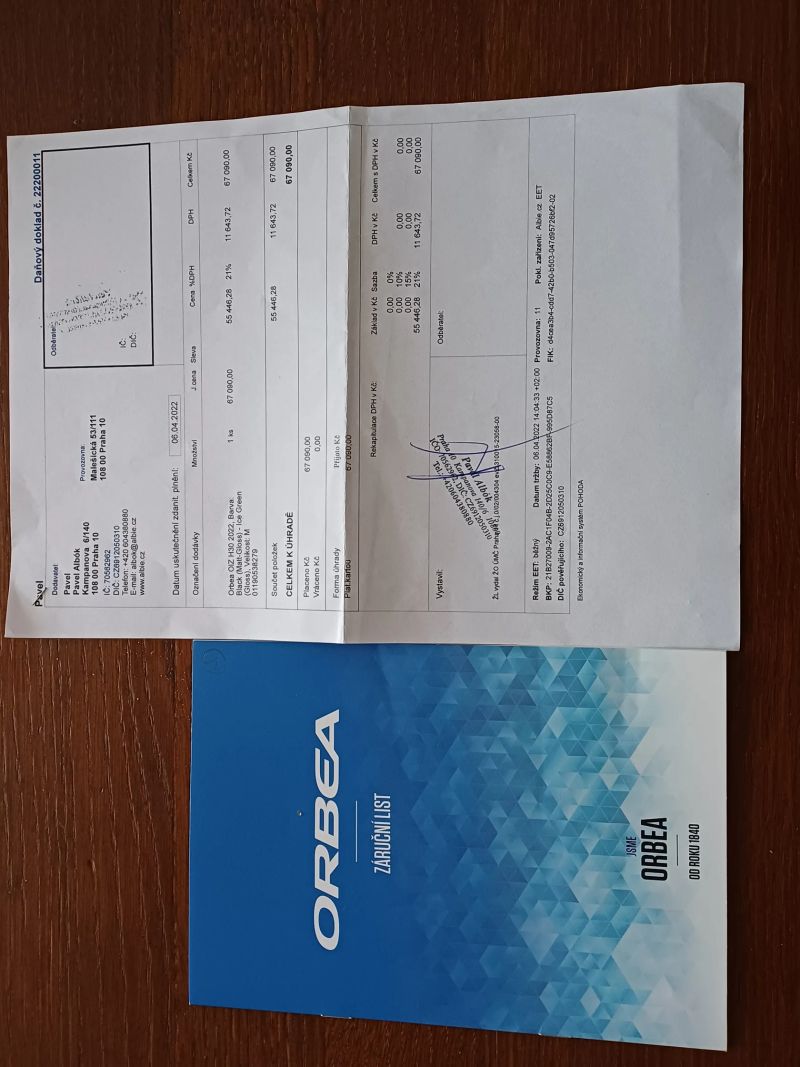 Orbea Oiz H30 vel. M , první majitel