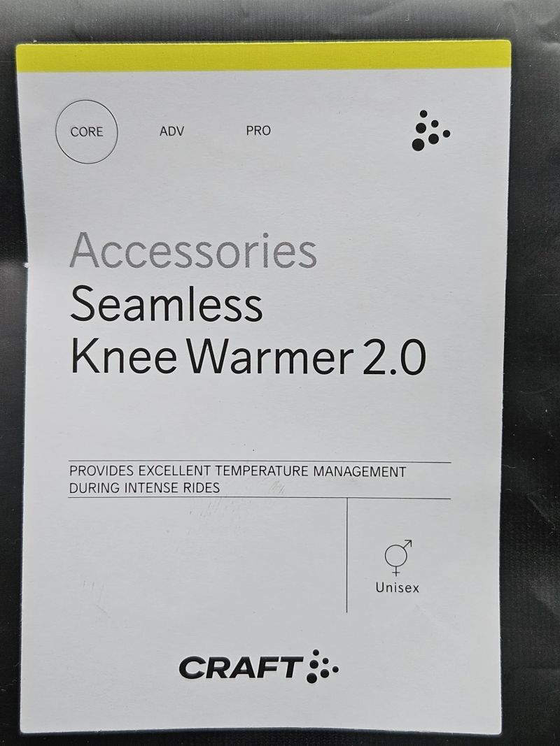 Návleky na kolena Craft XS/S