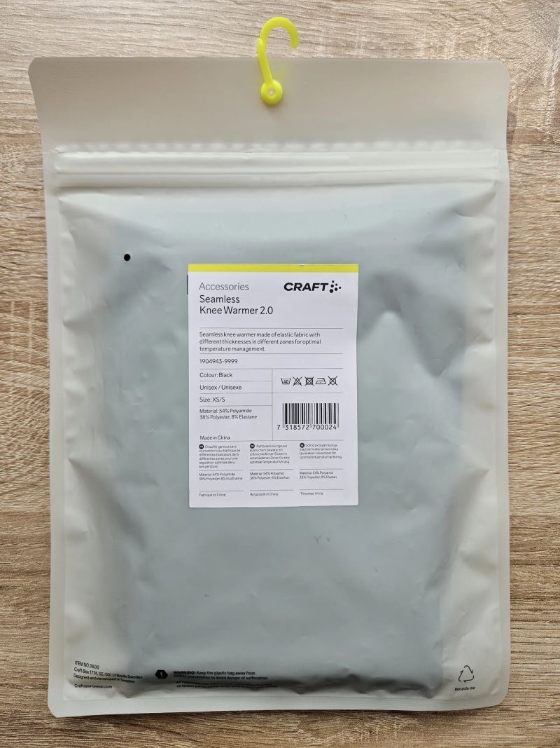 Návleky na kolena Craft XS/S