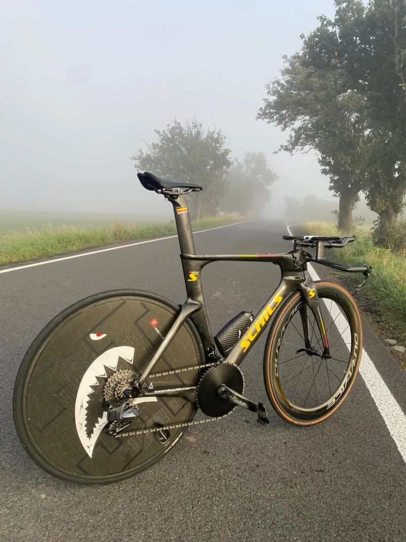 Prodám špičkové časovkářské / triatlonové kolo Schils Fullon S, velikost L, 