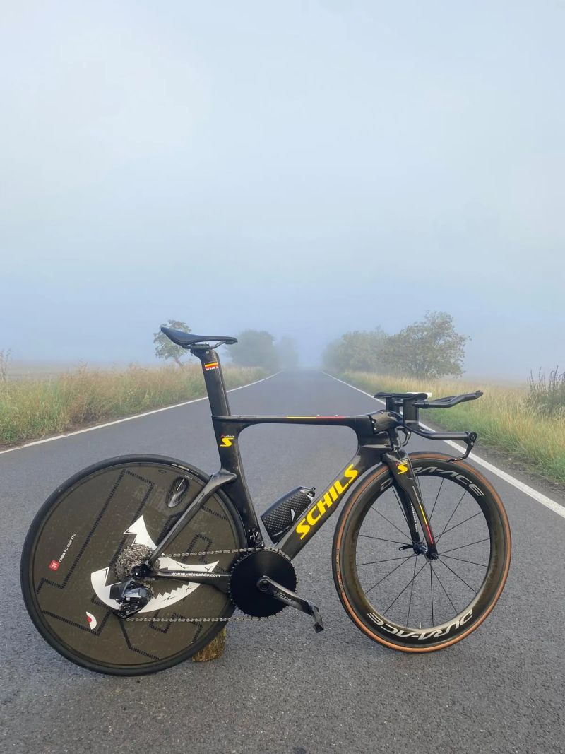 Prodám špičkové časovkářské / triatlonové kolo Schils Fullon S, velikost L, 