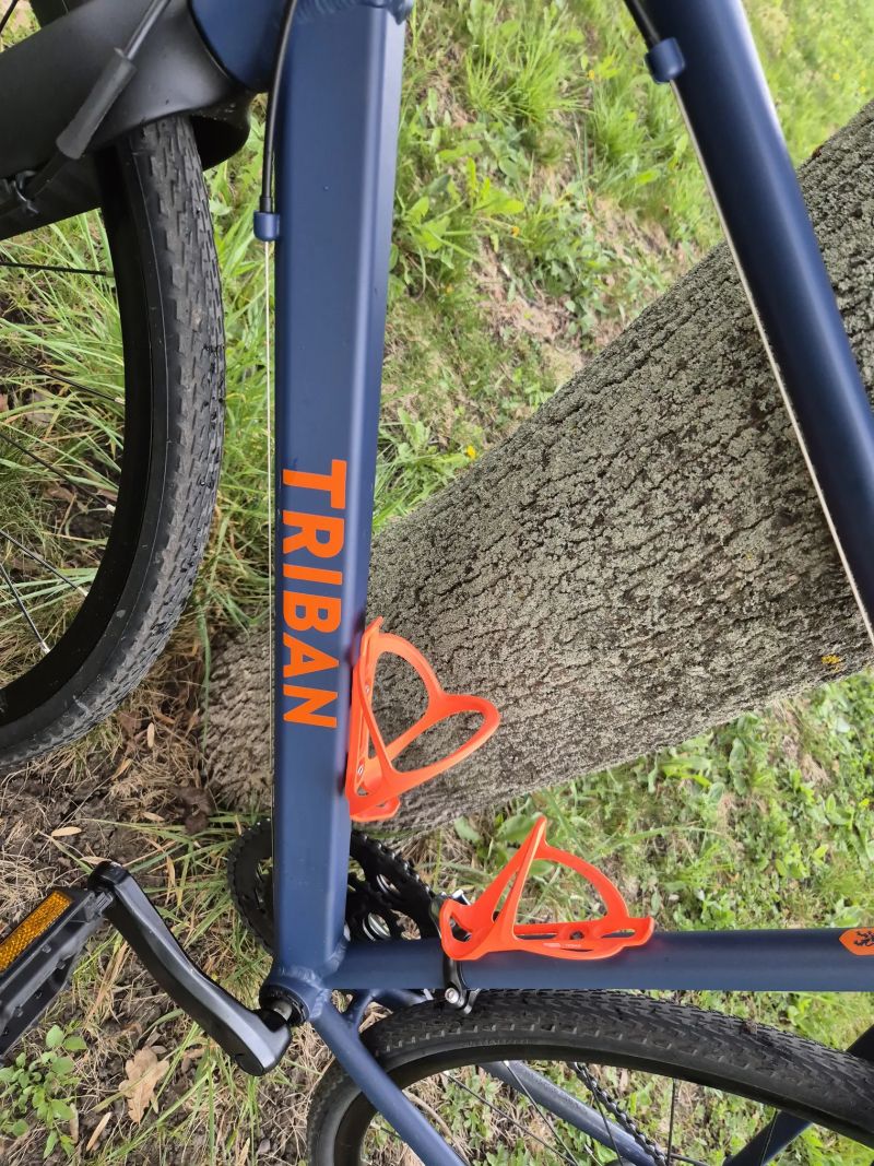 Triban RC120 gravel upgrade, perfektní stav, po servise, silniční pláště Michelin navíc 