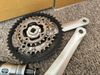 Shimano Deore XT M750 kliky s osou