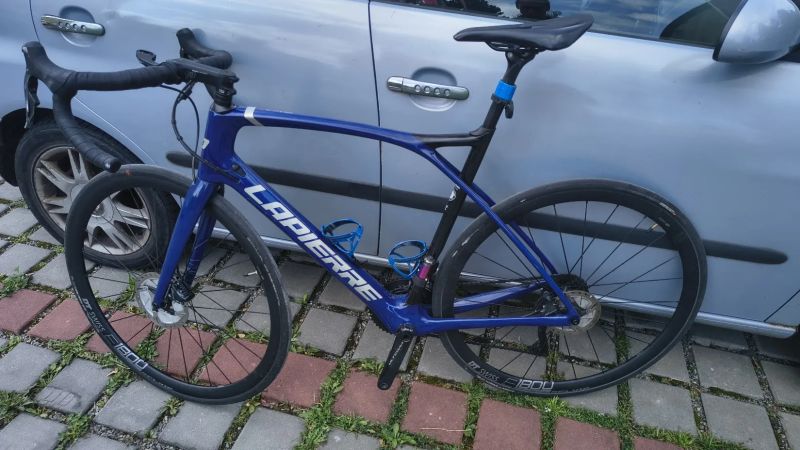 Lapierre XELIUS SL 7.0 DISC, nova nejeta karbonova kola, novy plast, nahradni kazeta