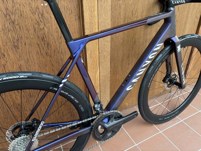 CANYON ULTIMATE CFR - vel. M (51 cm) - ULTEGRA di2 2x12 - DURA-ACE C50 - NOVÉ