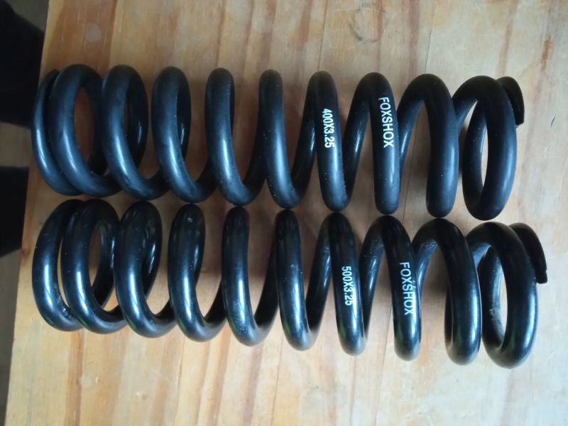 Pružiny fox 3.25 400 a 500 