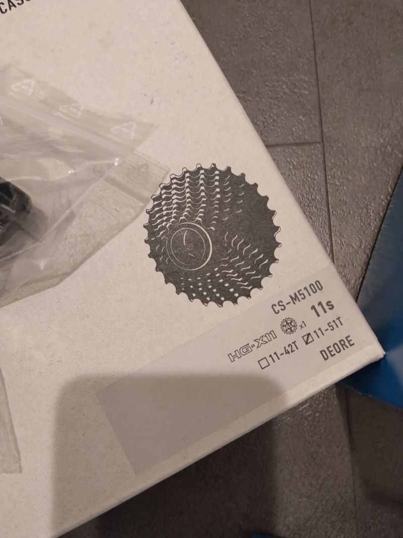 nova sada Shimano Deore 1x11 + packeta ZDARMA