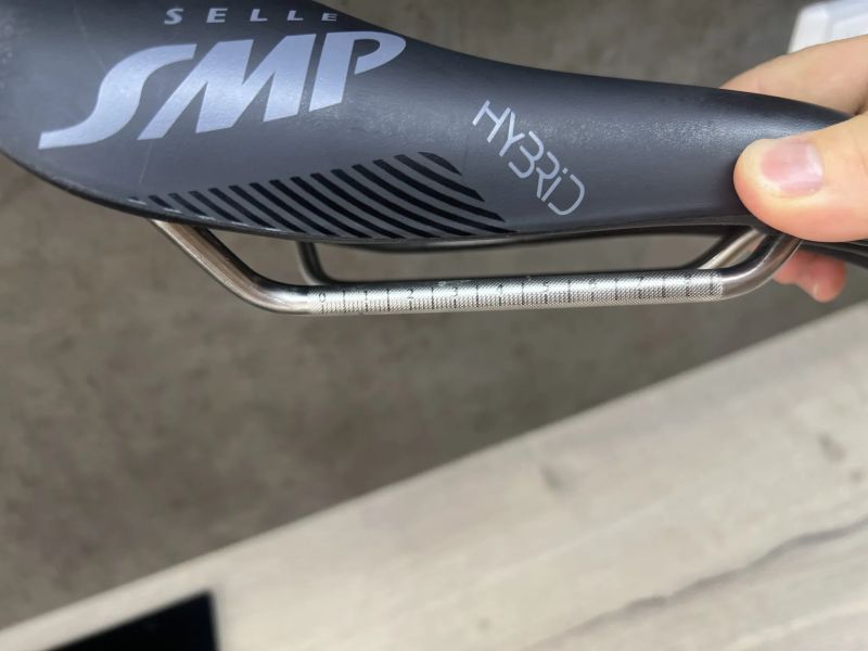 Pánské sedlo Selle SMP Hybrid