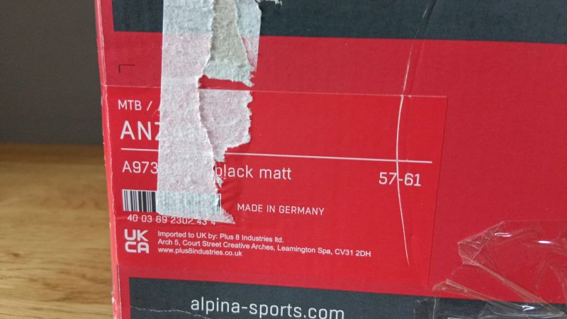 helma cyklistická SCOTT Supra vel.L a Alpina Anzana vel.57-61