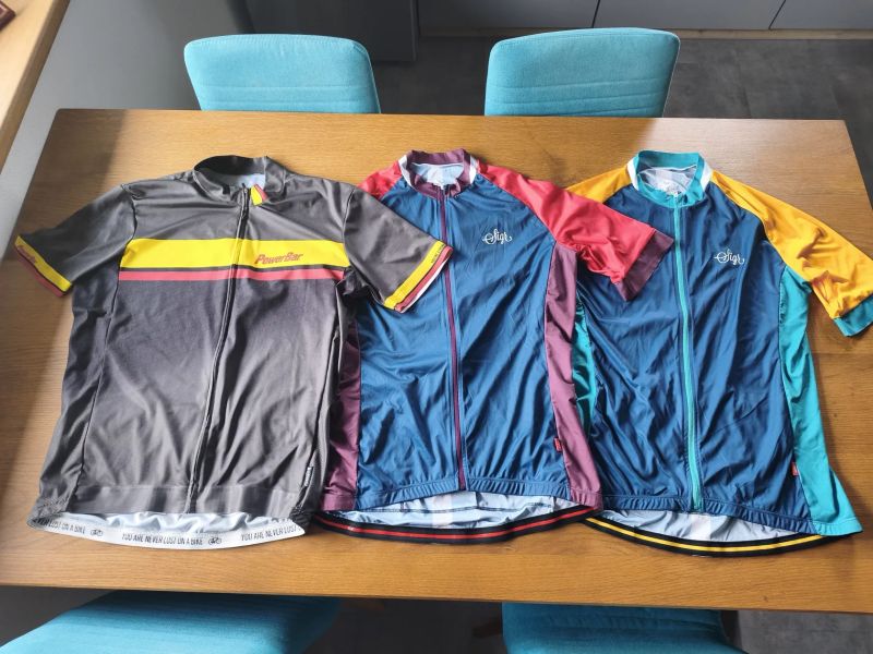 cyklistické dresy MALOJA a Sigr vel.Xl 