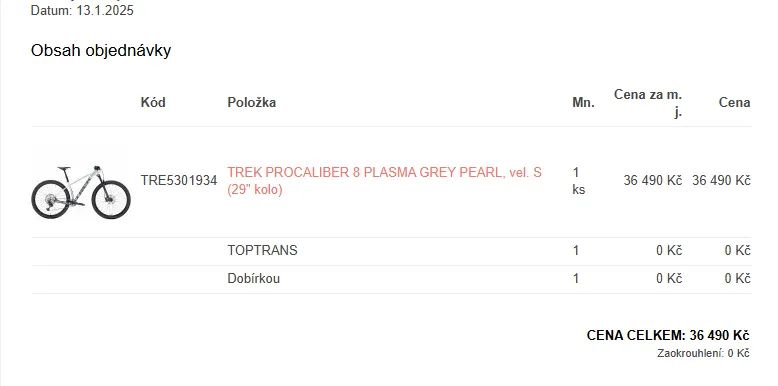 Procaliber 8 29" Plasma Grey Pearl vel. S