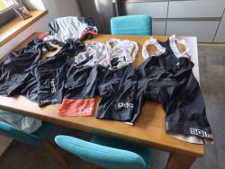 bibky cyklo kraťaasy s vložkou POC, SQlab, Ekoi, GIANT vel.L 