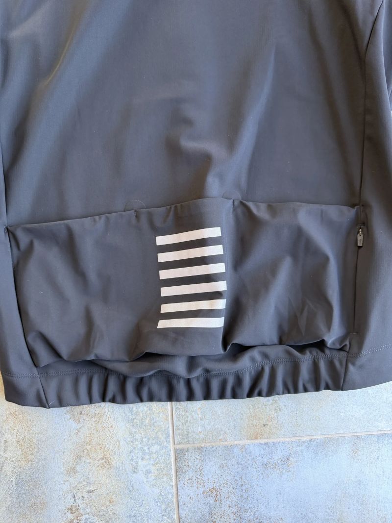 Pánská cyklistická bunda Rapha Men's Pro Team Shadow Winter Jacket - black/silver