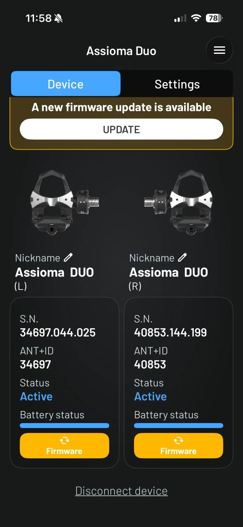 Favero Assioma Duo wattmetr Zaruka