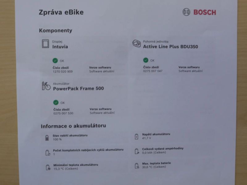 Nové dámské elektrokolo Voice 28‘‘ ONE-T Bosch Active Plus 500 Wh