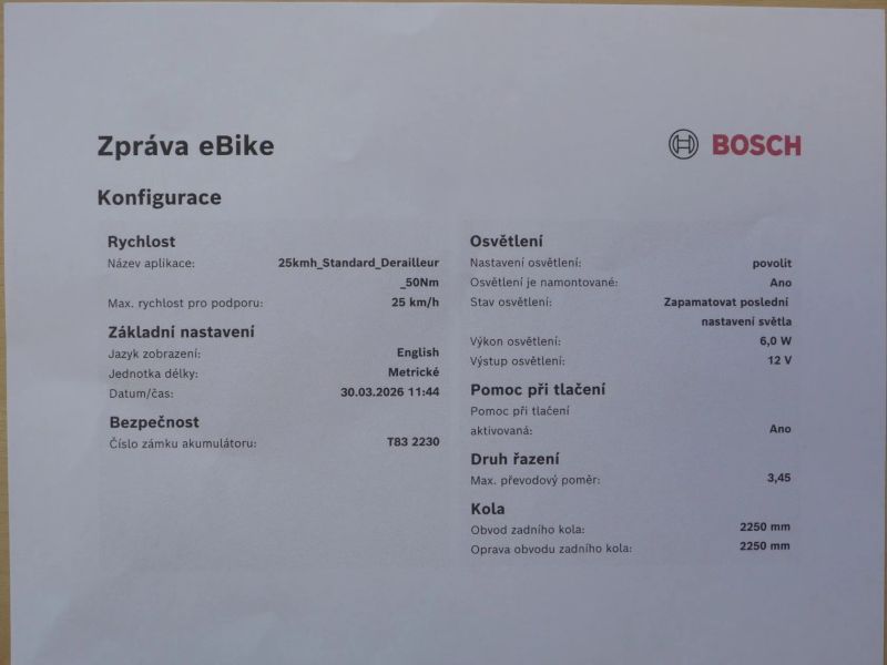 Nové dámské elektrokolo Voice 28‘‘ ONE-T Bosch Active Plus 500 Wh