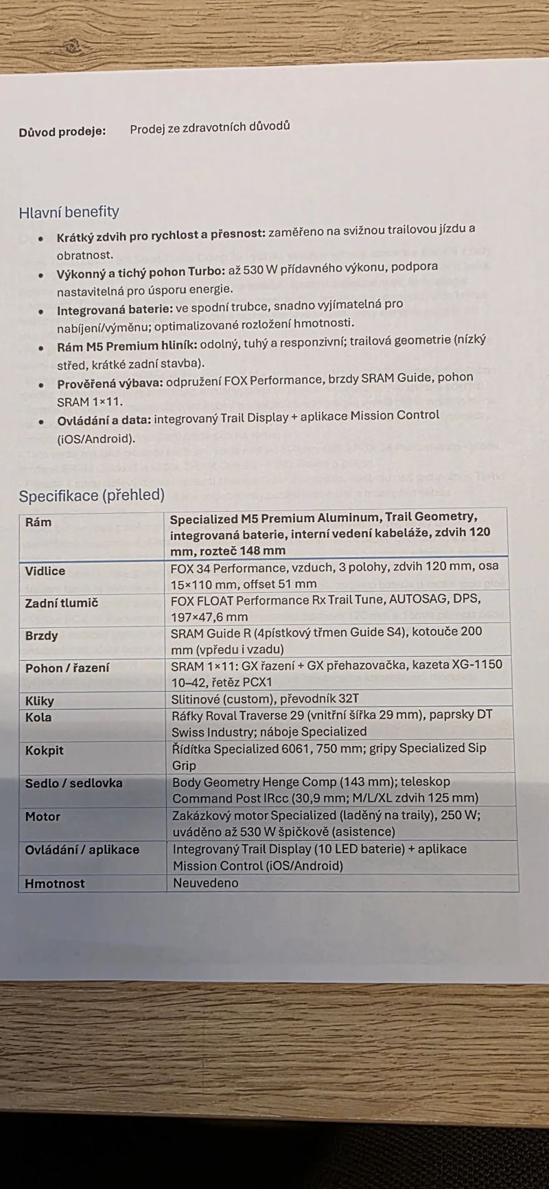 Specialized Specialized LEVO FSR ST COMP 29 2017 GLOSS/SATIN CHAR/HYPER