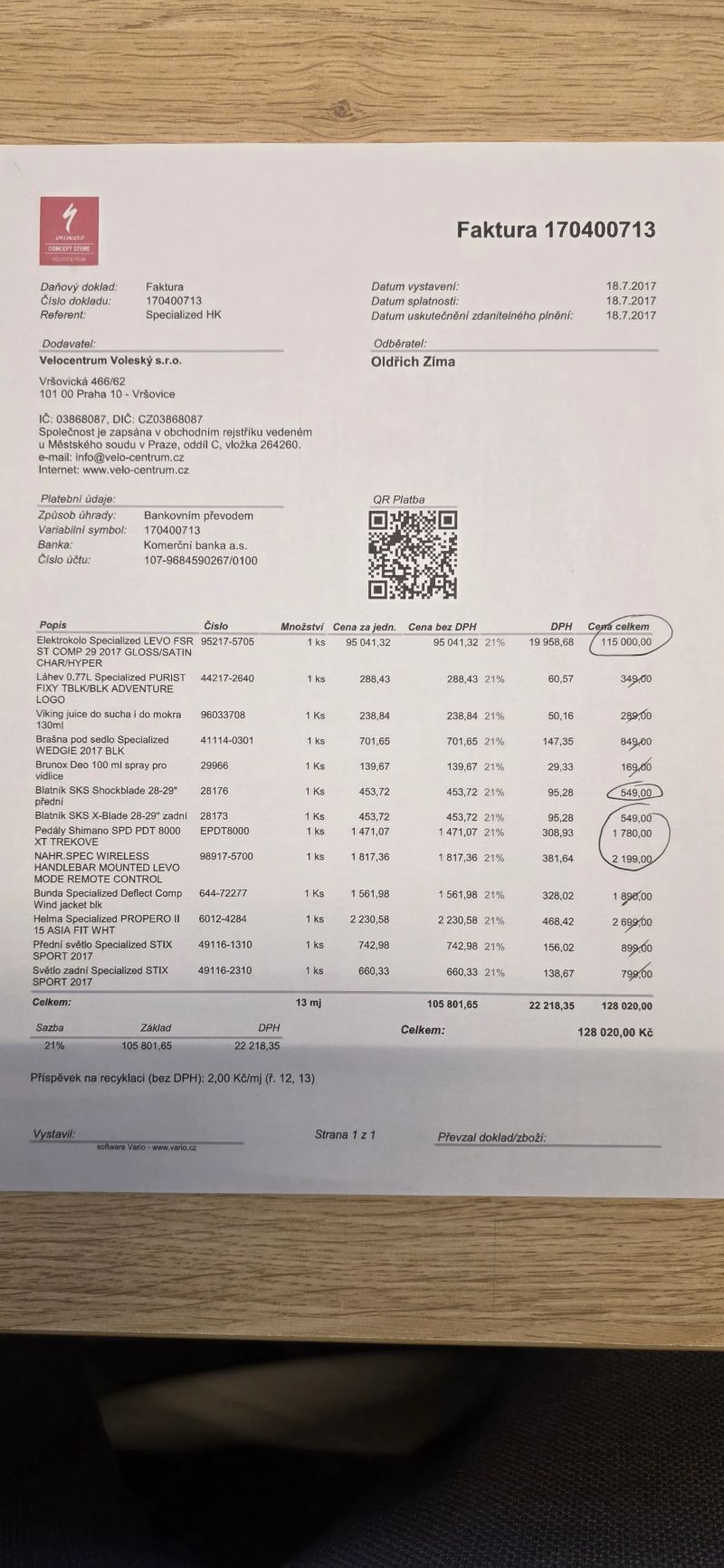 Specialized Specialized LEVO FSR ST COMP 29 2017 GLOSS/SATIN CHAR/HYPER