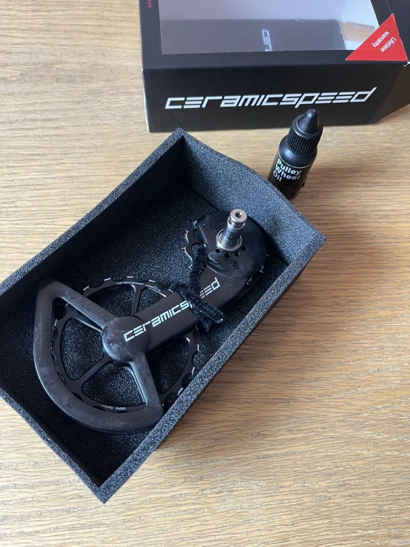 Prodám OSPW Ceramicspeed Coated na přehazovačky Shimano Dura-Ace R9100 a Ultegra R8000