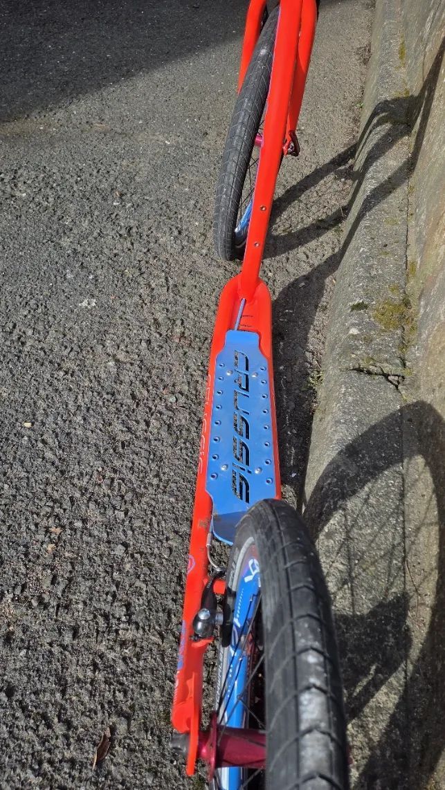 Koloběžka CRUSSIS ACTIVE 4.2 - 20"/16" (2021) – málo používaná