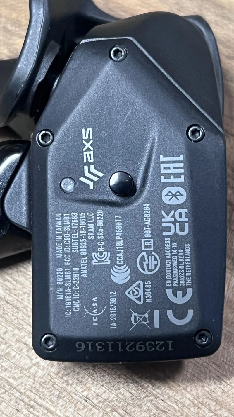 řazení AXS Sram Eagle rocker paddle