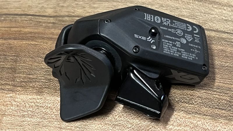 řazení AXS Sram Eagle rocker paddle