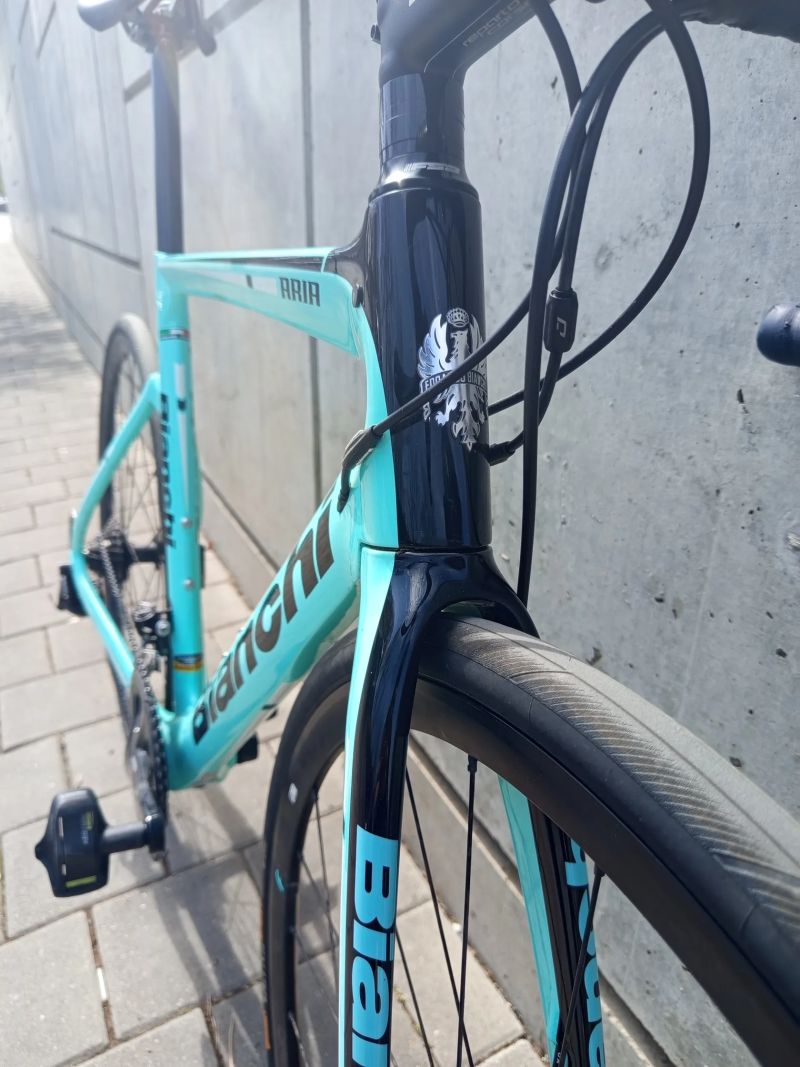 silniční karbonové kolo Bianchi Aria Disc