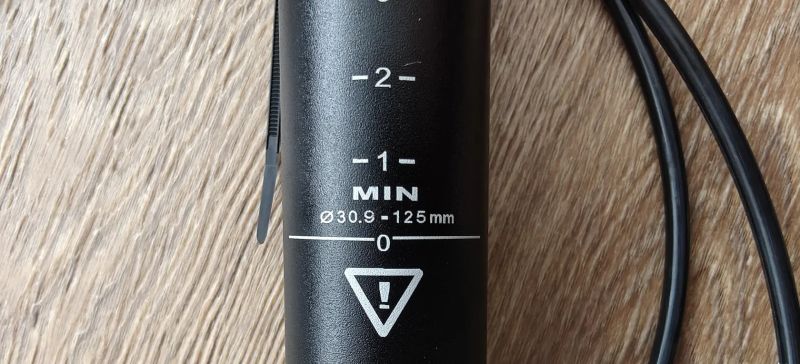 Teleskopická sedlovka Tranz-X 30,9 125mm