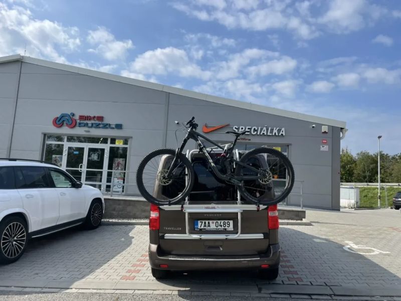 Nosič kol na dodávková vozidla PSA, Fiamma Carry-Bike