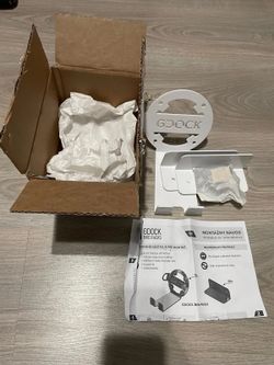 Gdock Bike Pedal držák kola na stěnu za pedál, bílý