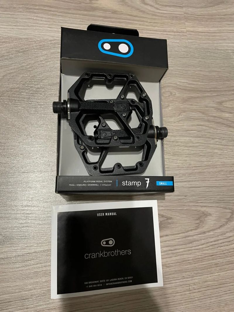 Pedály Crankbrothers Stamp 7 Small - Černé