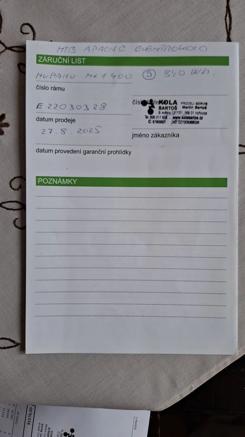 Apache APACHE Hupahu MX1 400 840Wh vel. S