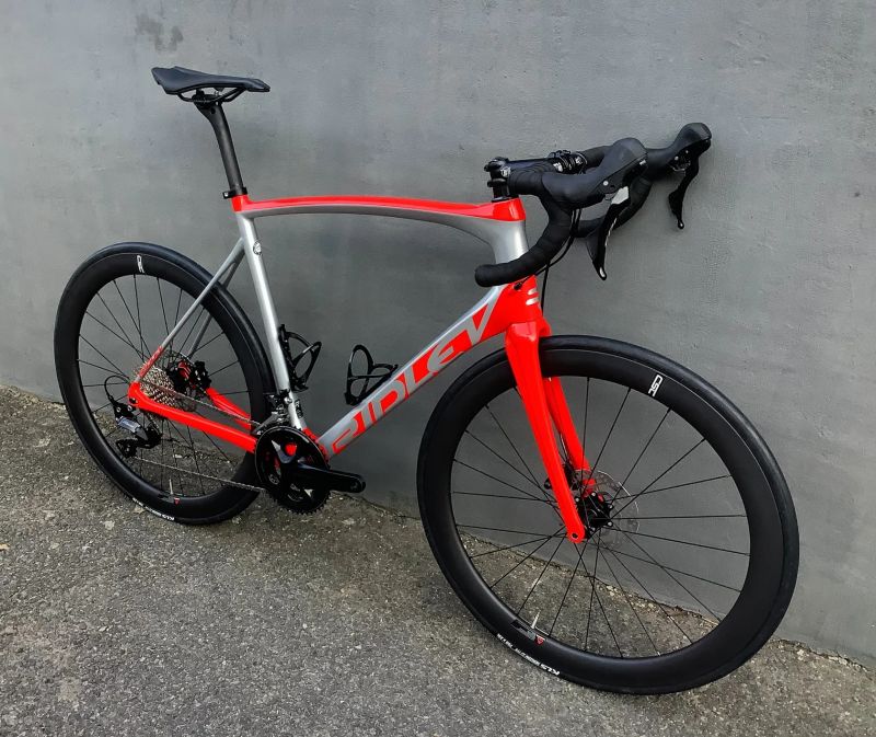 RIDLEY FENIX SL, vel.58, Shimano 2x12 disc, karbonová kola