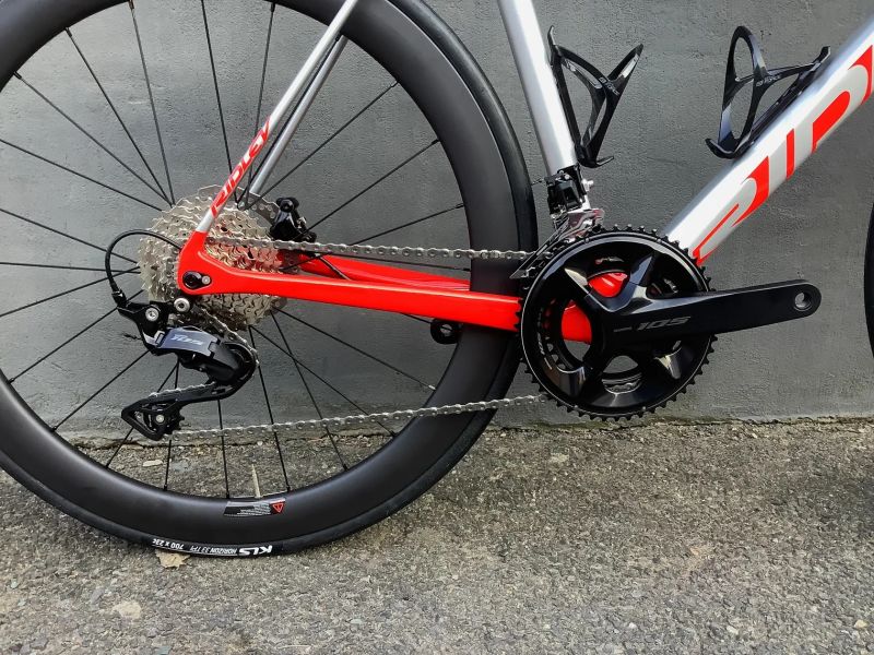 RIDLEY FENIX SL, vel.58, Shimano 2x12 disc, karbonová kola