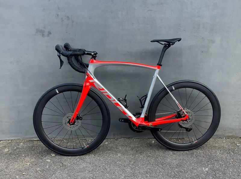 RIDLEY FENIX SL, vel.58, Shimano 2x12 disc, karbonová kola