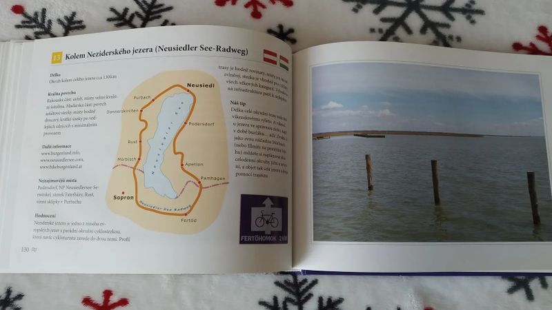 kniha Cyklostezky Evropy, nová