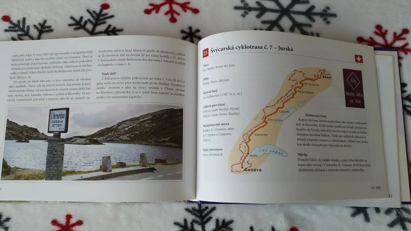 kniha Cyklostezky Evropy, nová