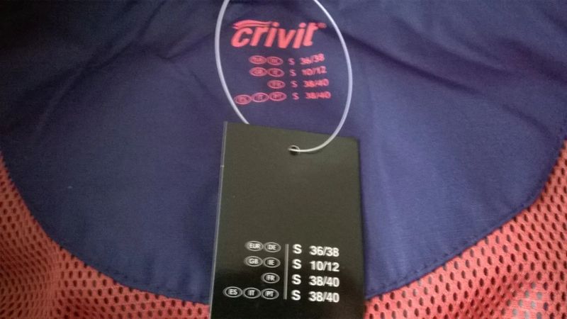 Cyklobunda Crivit M / 38 / Nová s visačkou