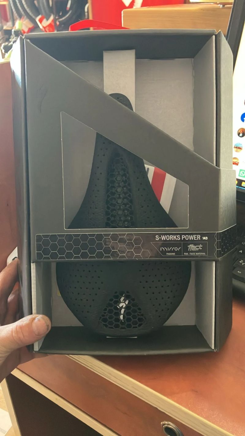 Cyklistické sedlo Mirror Power S-works 143mm