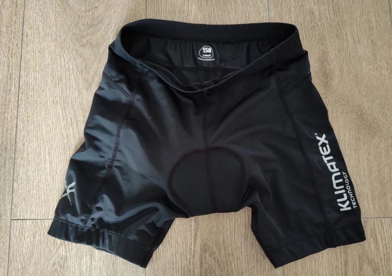 Dětské cyklistické kraťasy vel. 158