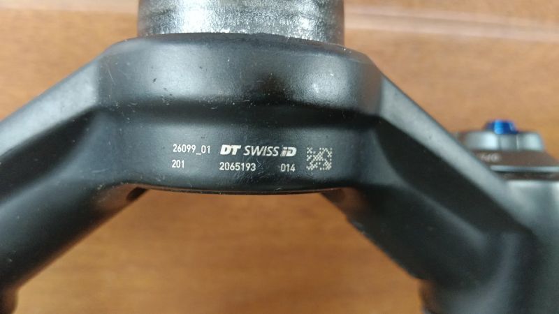 vidlice 120mm Boost Fox DTswiss RockSchox 